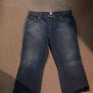Lucky Brand cropped jeans
